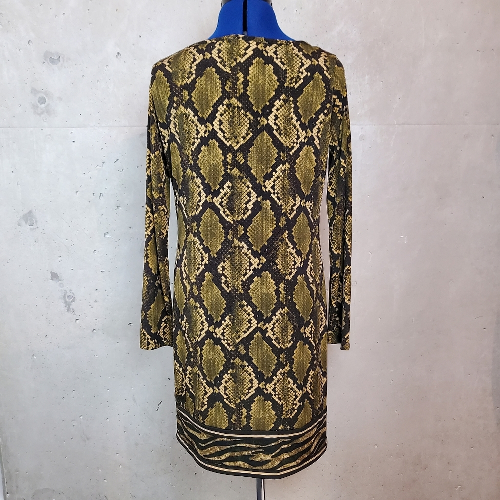 Michael Kors Python Snake Print Long Sleeve Dress… - image 7
